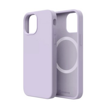 iPhone 14 Pro Compatible Case Cover With Liquid Silicone And Compatible With MagSafe Technology - Purple